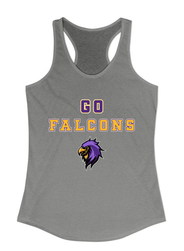 Monroe Falcons Sideview Go Team Women's Tank Top