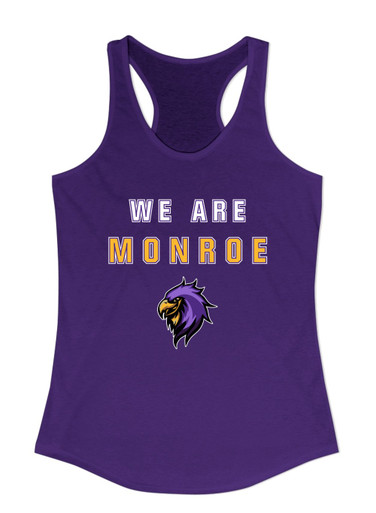 Monroe Falcons Sideview We Are Women's Tank Top