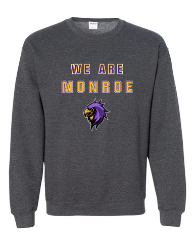 Monroe Falcons Sideview We Are Men's Sweatshirt