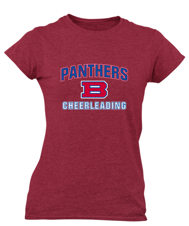Bartlett Panthers Cheerleading Women's SS T-Shirt
