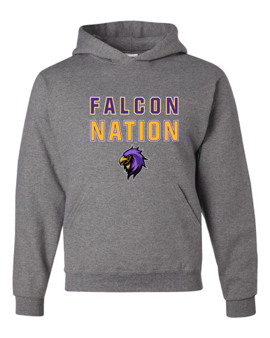 Monroe Falcons Sideview Nation #2 Men's Premium Hoodie