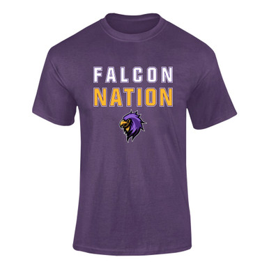 Monroe Falcons Sideview Nation #2 Men's Premium SS T-Shirt