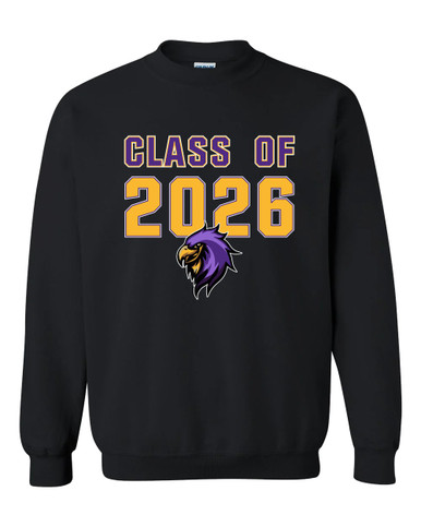 Monroe Falcons Sideview Class of 2026 Men's Sweatshirt