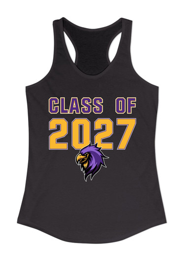 Monroe Falcons Sideview Class of 2027 Women's Tank Top