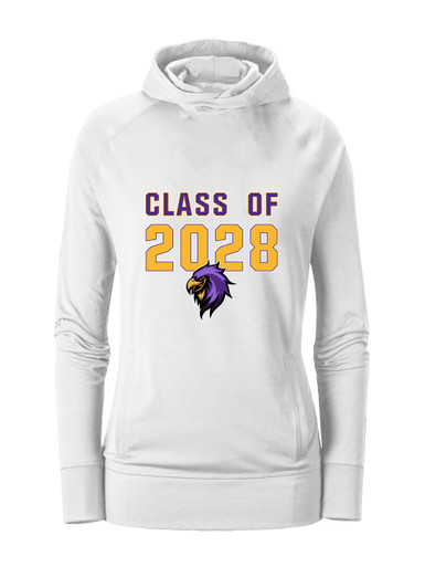 Monroe Falcons Sideview Class of 2028 Women's Hoodie