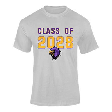 Monroe Falcons Sideview Class of 2028 Men's Premium SS T-Shirt