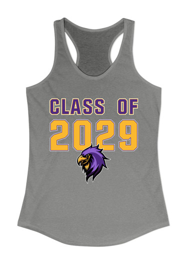 Monroe Falcons Sideview Class of 2029 Women's Tank Top