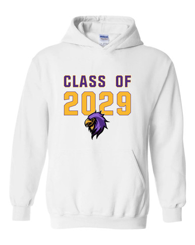 Monroe Falcons Sideview Class of 2029 Men's Hoodie