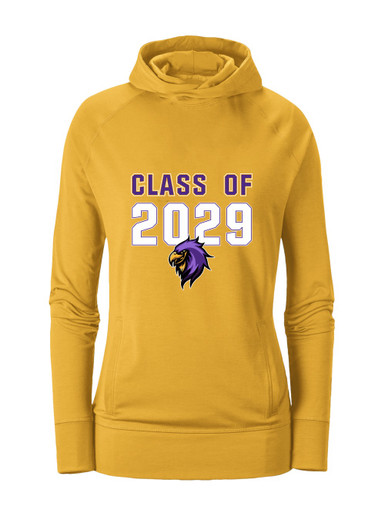 Monroe Falcons Sideview Class of 2029 Women's Hoodie