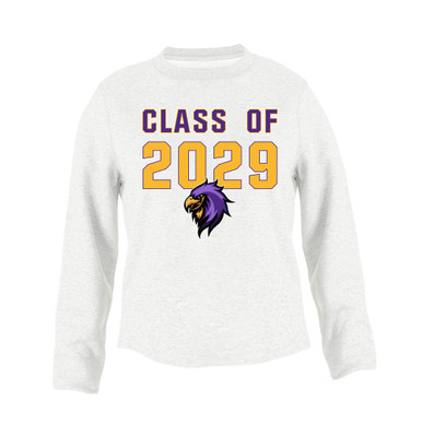 Monroe Falcons Sideview Class of 2029 Men's Sweatshirt