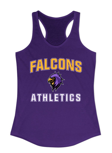 Monroe Falcons Sideview Athletics Women's Tank Top