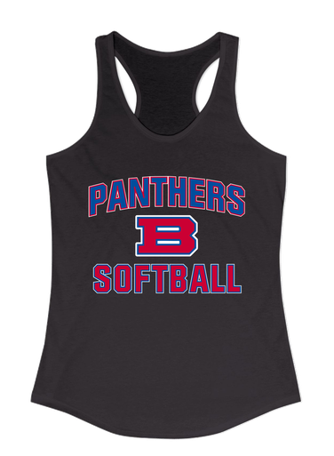 Bartlett Panthers Softball #1 Women's Tank Top