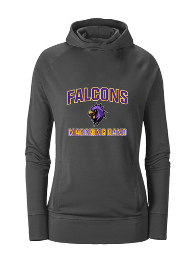 Monroe Falcons Sideview Marching Band Women's Hoodie