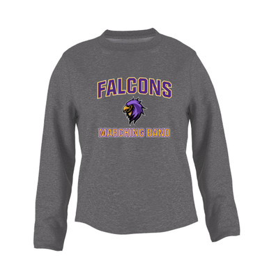 Monroe Falcons Sideview Marching Band Women's Sweatshirt
