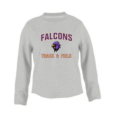 Monroe Falcons Sideview Track & Field Women's Sweatshirt