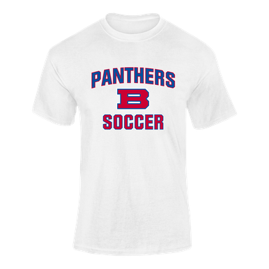 Bartlett Panthers Soccer #1 Men's SS T-Shirt