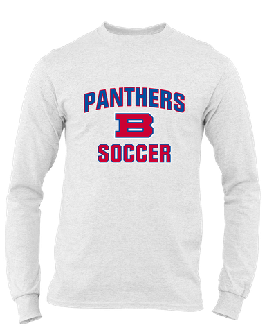 Bartlett Panthers Soccer #1 Men's LS T-Shirt