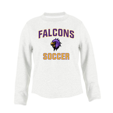 Monroe Falcons Sideview Soccer #1 Men's Sweatshirt