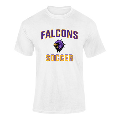 Monroe Falcons Sideview Soccer #1 Men's Premium SS T-Shirt