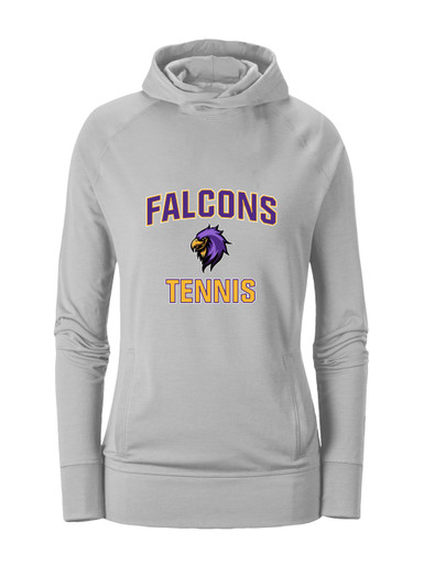 Monroe Falcons Sideview Tennis Women's Hoodie