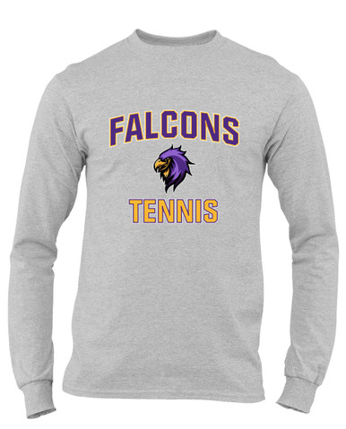 Monroe Falcons Sideview Tennis Men's Premium LS T-Shirt
