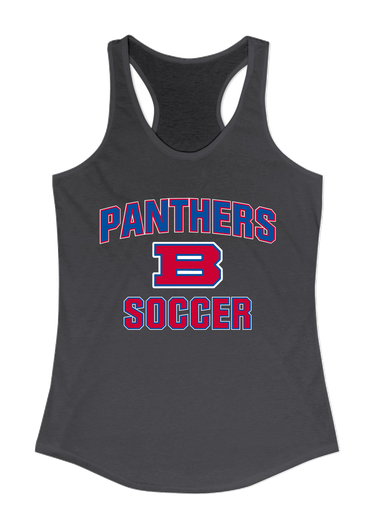 Bartlett Panthers Soccer #1 Women's Tank Top