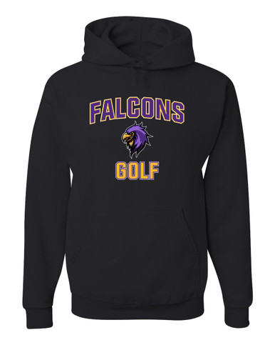 Monroe Falcons Sideview Golf Men's Premium Hoodie