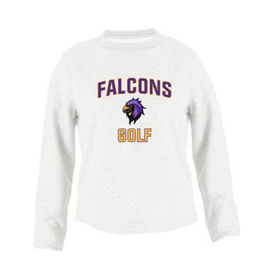Monroe Falcons Sideview Golf Women's Sweatshirt