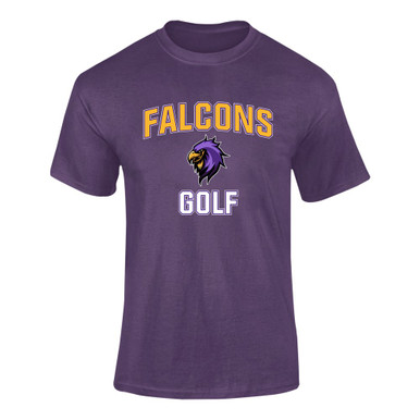 Monroe Falcons Sideview Golf Men's SS T-Shirt