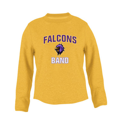 Monroe Falcons Sideview Band # 1 Women's Sweatshirt