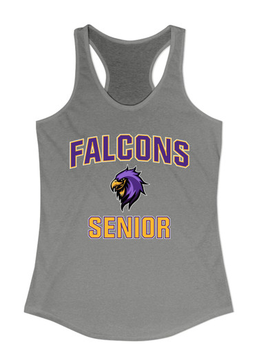 Monroe Falcons Sideview Senior #1 Women's Tank Top