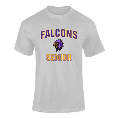 Monroe Falcons Sideview Senior #1 Men's SS T-Shirt