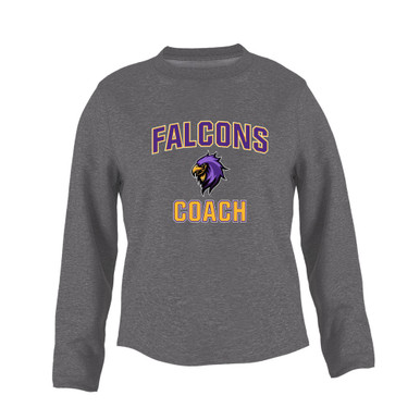 Monroe Falcons Sideview Coach Women's Sweatshirt