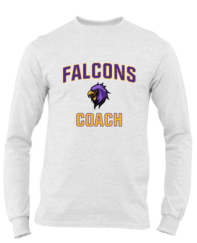 Monroe Falcons Sideview Coach Men's Premium LS T-Shirt