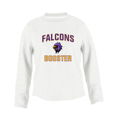Monroe Falcons Sideview Booster Women's Sweatshirt