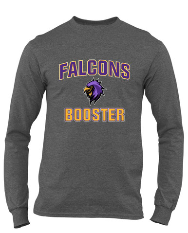 Monroe Falcons Sideview Booster Men's Premium LS T-Shirt