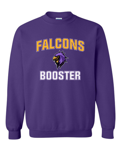 Monroe Falcons Sideview Booster Men's Sweatshirt
