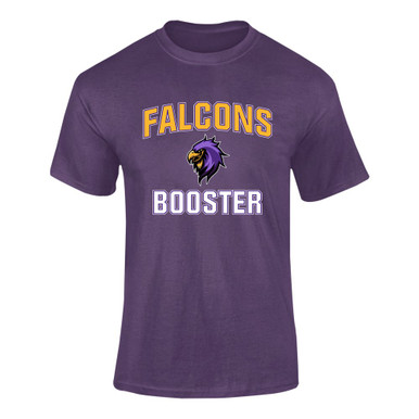Monroe Falcons Sideview Booster Men's SS T-Shirt