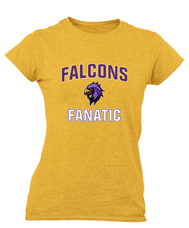 Monroe Falcons Sideview Fanatic Women's SS T-Shirt