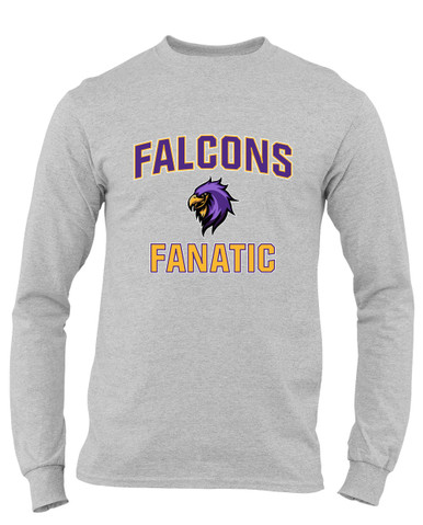 Monroe Falcons Sideview Fanatic Men's Premium LS T-Shirt