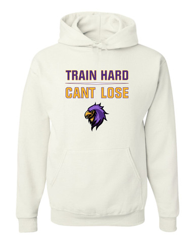 Monroe Falcons Sideview Train Hard, Can't Lose Men's Premium Hoodie