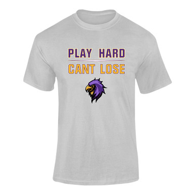 Monroe Falcons Sideview Play Hard, Can't Lose Men's Premium SS T-Shirt