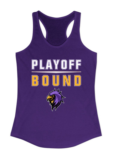 Monroe Falcons Sideview Playoff Bound Women's Tank Top