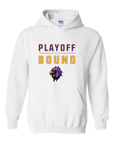 Monroe Falcons Sideview Playoff Bound Men's Hoodie