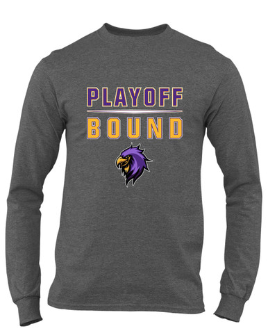 Monroe Falcons Sideview Playoff Bound Men's Premium LS T-Shirt