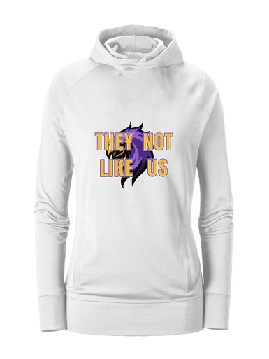 Monroe Falcons Sideview They Not Like Us #2 Women's Hoodie