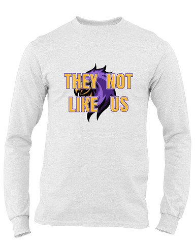 Monroe Falcons Sideview They Not Like Us #2 Men's Premium LS T-Shirt