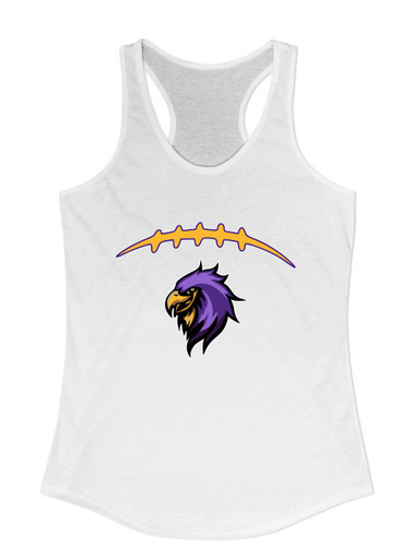Monroe Falcons Sideview Football #2 Women's Tank Top
