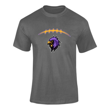 Monroe Falcons Sideview Football #2 Men's Premium SS T-Shirt