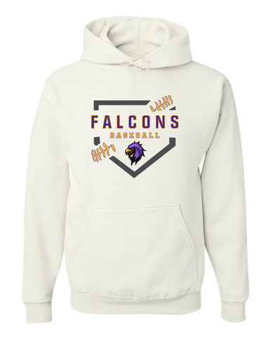 Monroe Falcons Sideview Baseball #2 Men's Premium Hoodie